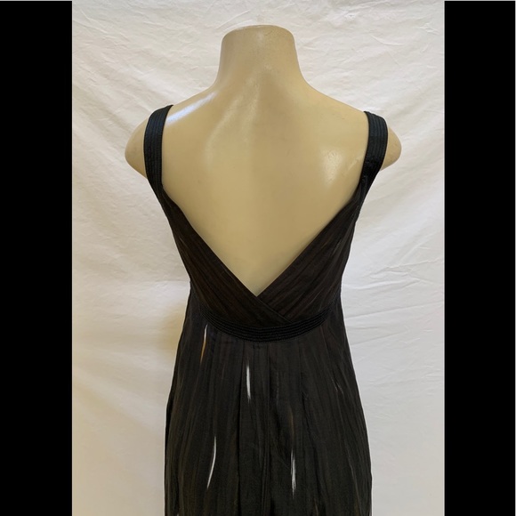 Calvin Klein Size 6 Abstract Print Maxi Dress - Picture 5 of 7